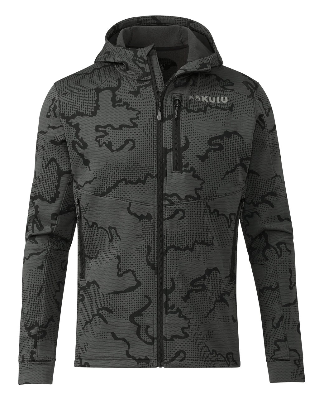 Ridgepoint Fleece Hoodie | Black Tonal