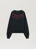 Big Neck Logo Loose Sweatshirt
