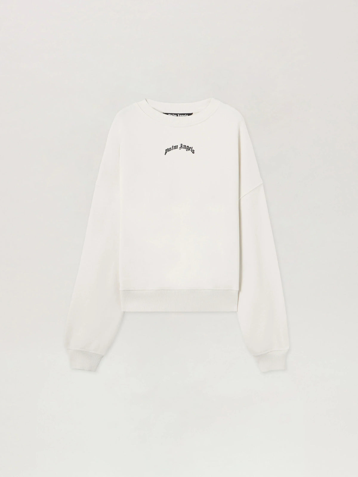 Back Curved Logo Loose Sweatshirt