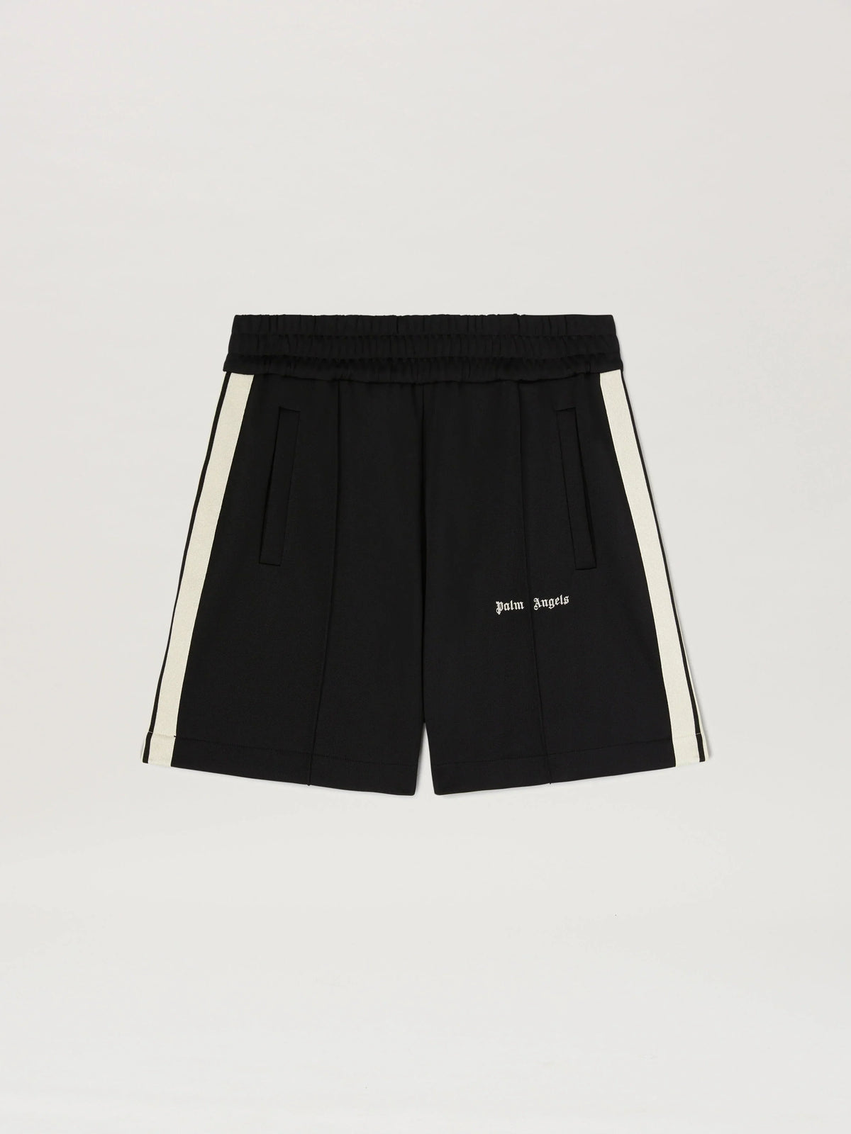CLASSIC LOGO TRACK SHORTS BLACK OFF WHIT