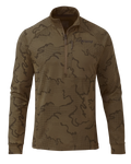 Ridgepoint Fleece Zip-T | Coyote Brown Tonal