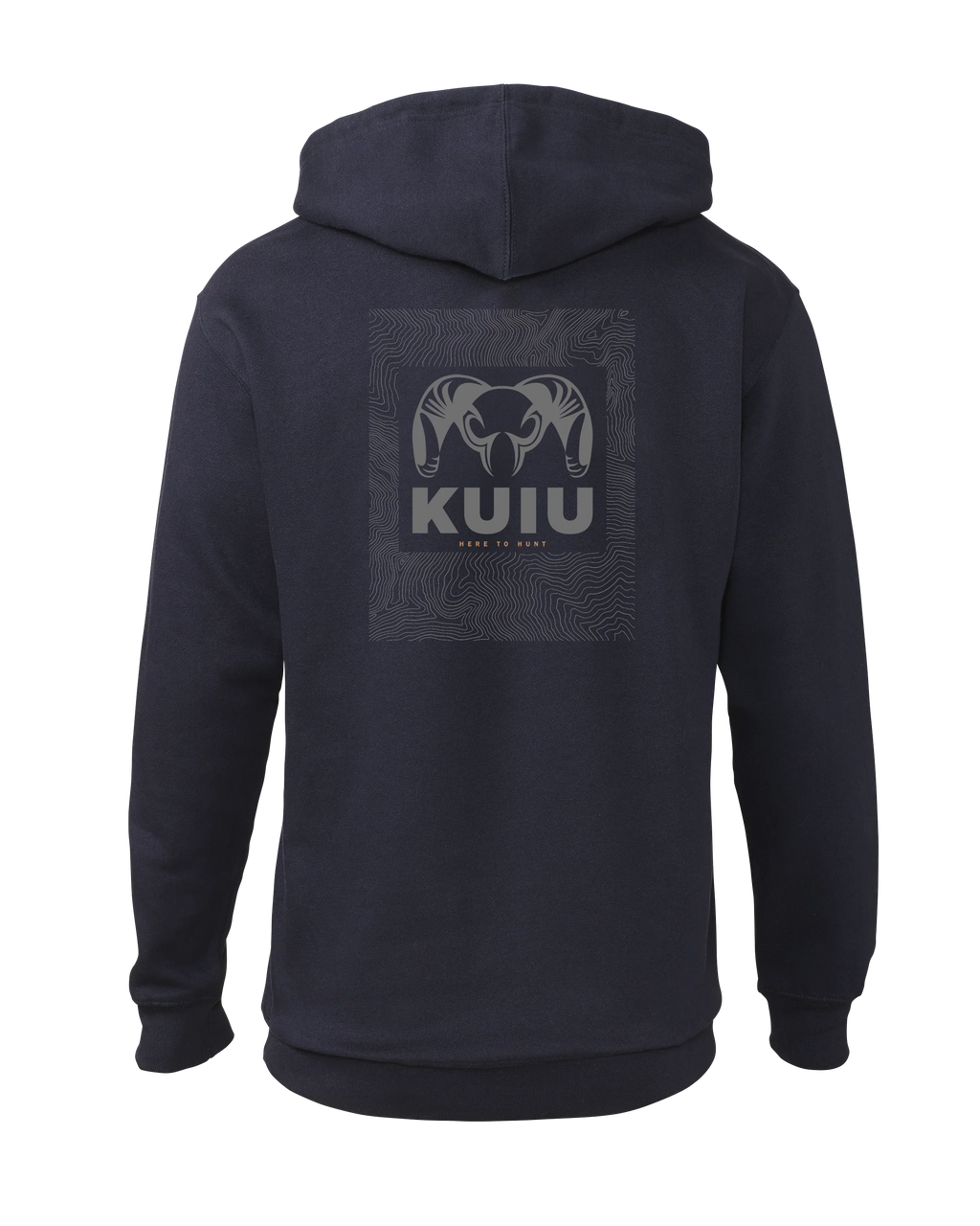 KUIU Topo Back Logo Hoodie | Navy