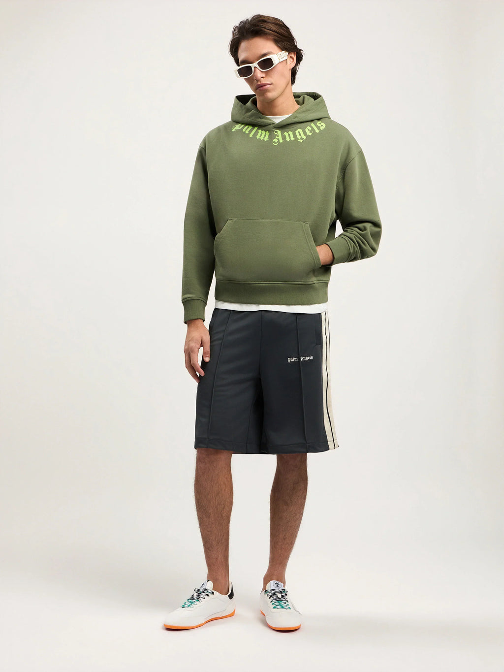 Neck Logo Hoodie