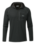 PRO Merino 200 Zip-T Hoodie | Black