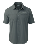Mesa Vented SS Snap Shirt | Stone