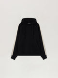 Back Curved Logo Track Hoodie