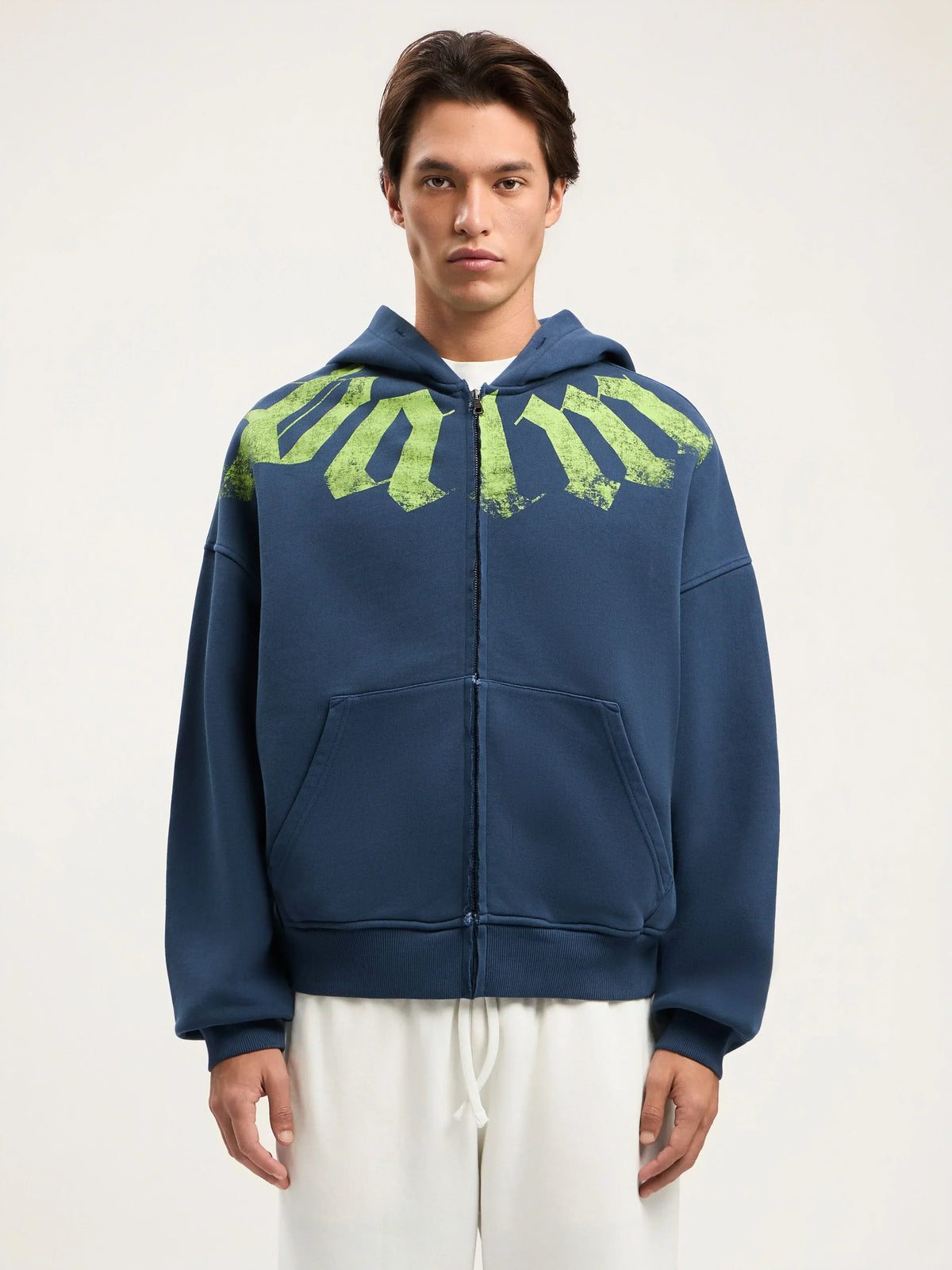 Big Neck Logo Zip Hoody