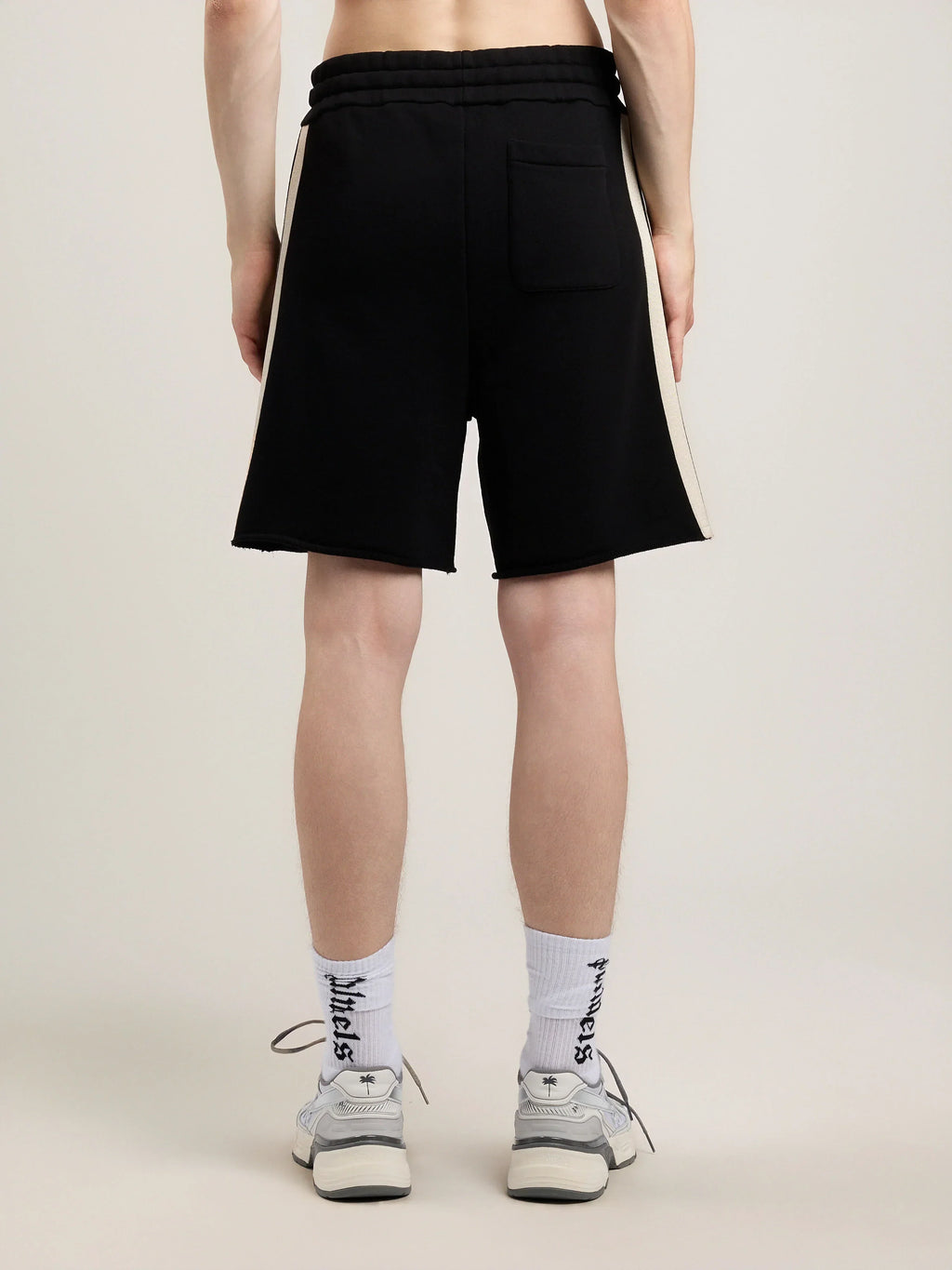 Curved Logo Track Sweatshorts