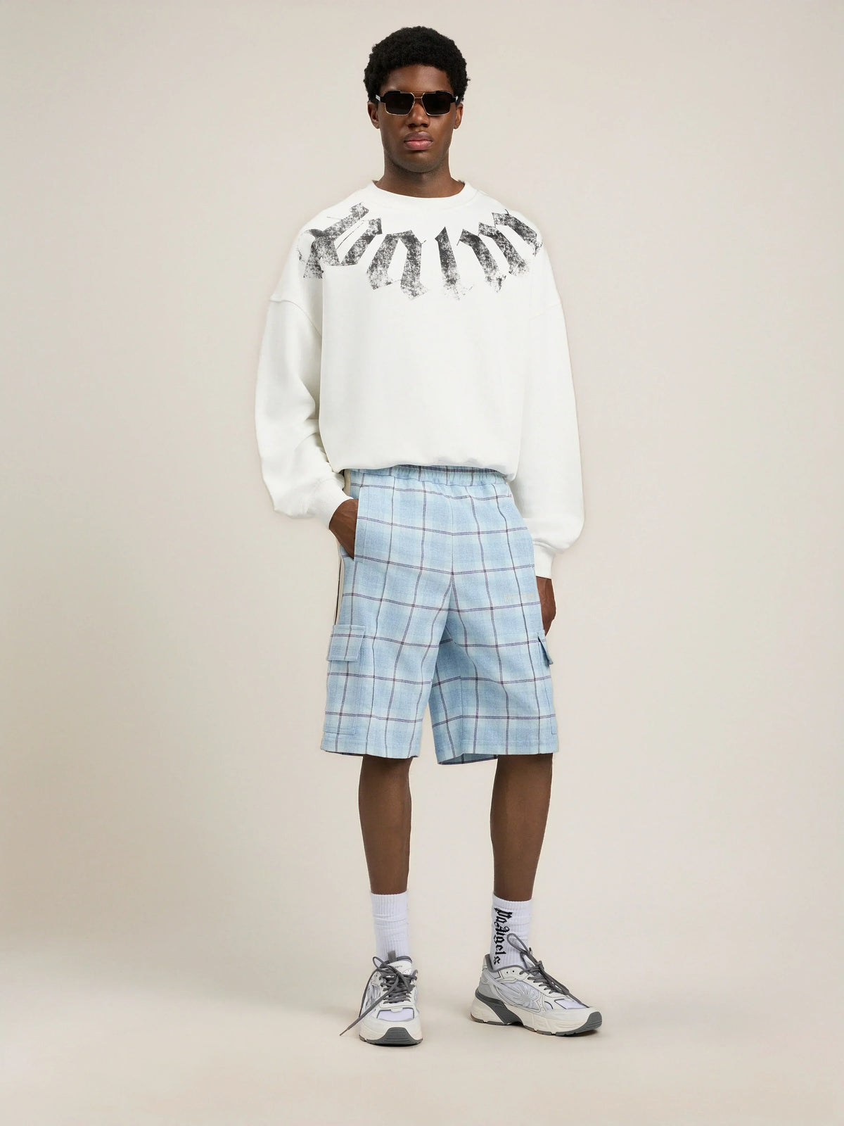 Big Neck Logo Loose Sweatshirt