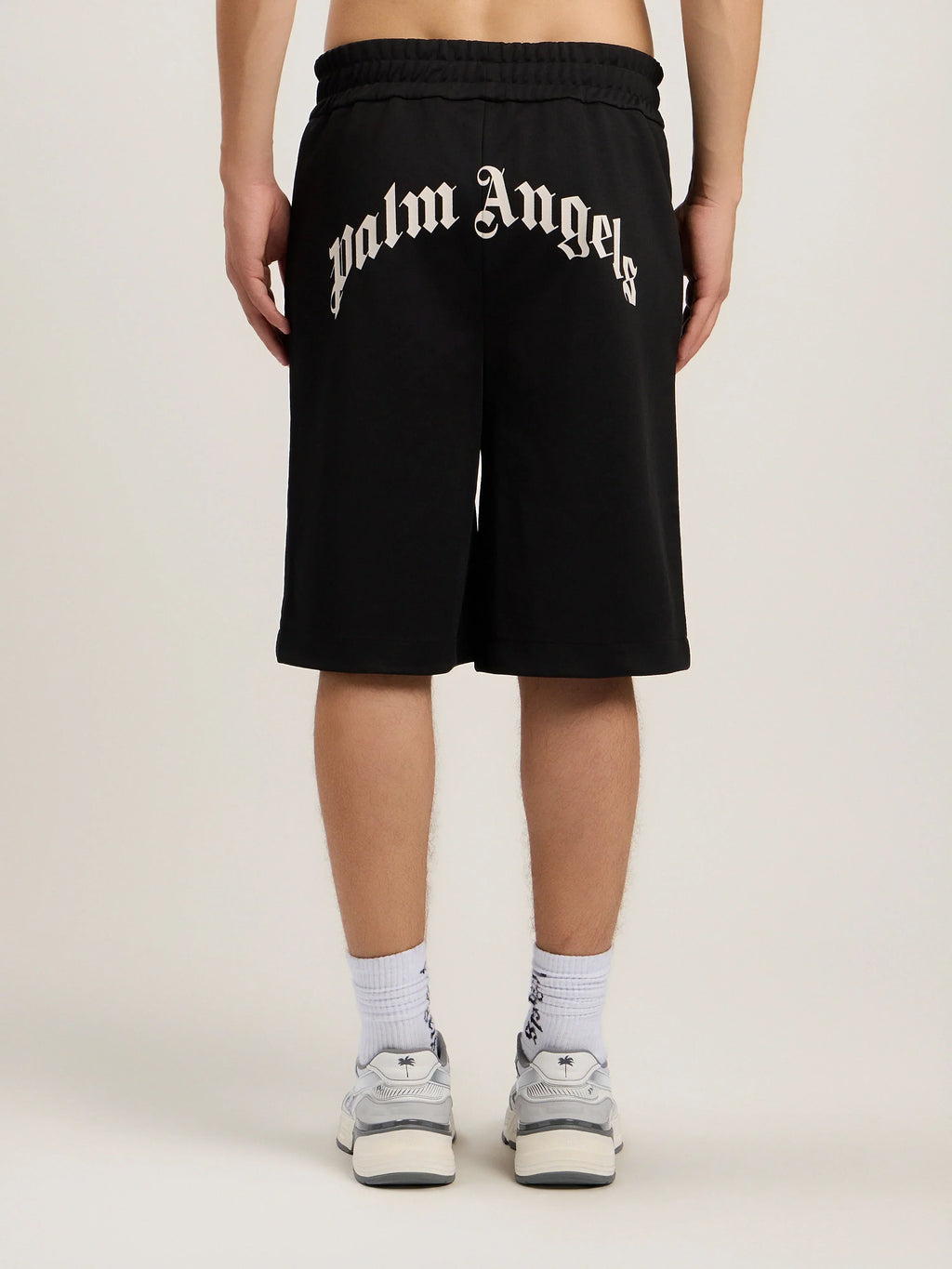 Back Curved Logo Track Shorts