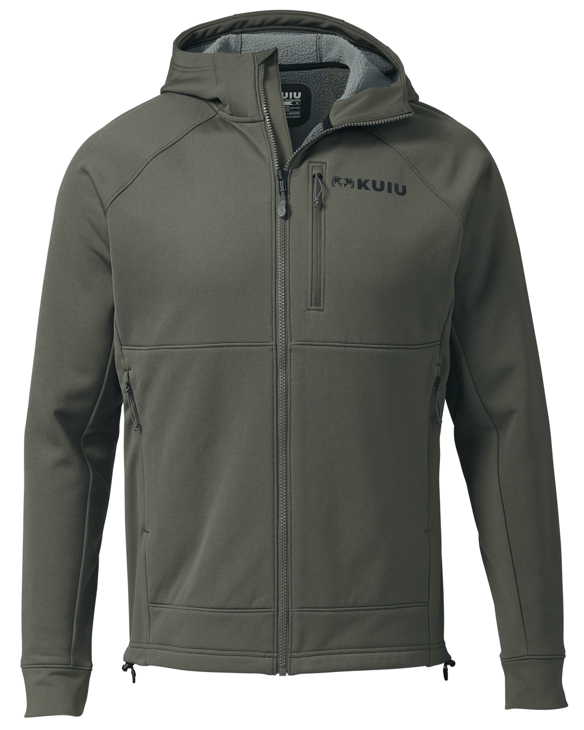 StrongFleece 275 Full Zip Hoodie | Ash