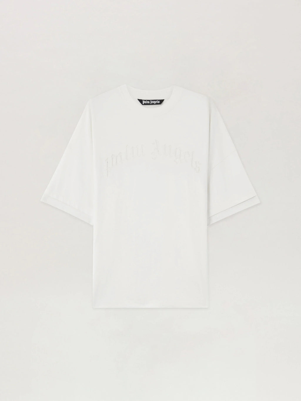 Curved Logo Loose Double T-Shirt