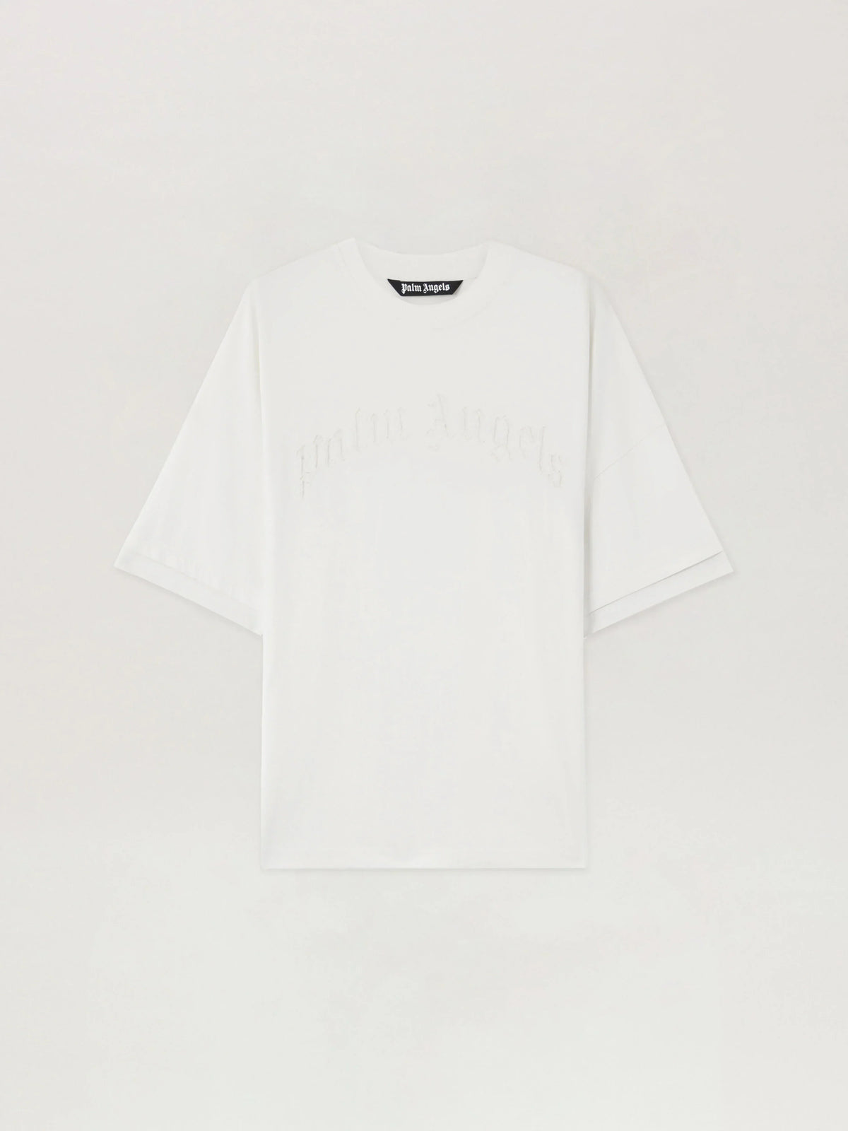 Curved Logo Loose Double T-Shirt
