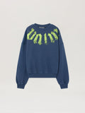 Big Neck Logo Loose Sweatshirt